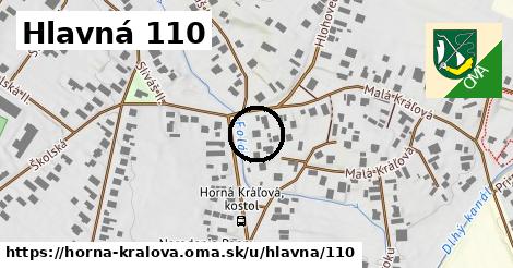 Hlavná 110, Horná Kráľová