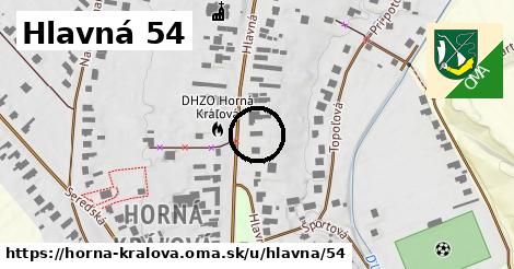 Hlavná 54, Horná Kráľová