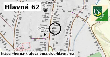 Hlavná 62, Horná Kráľová