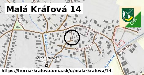 Malá Kráľová 14, Horná Kráľová