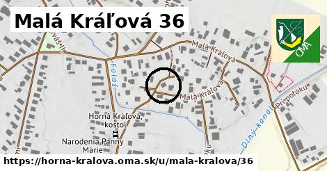 Malá Kráľová 36, Horná Kráľová