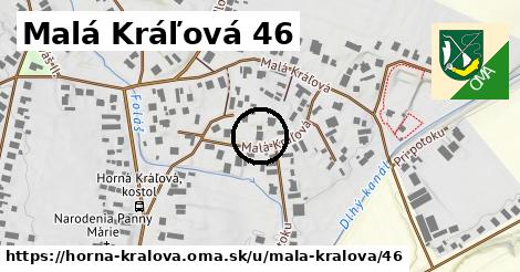 Malá Kráľová 46, Horná Kráľová