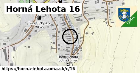 Horná Lehota <span class="supisne">16</span>