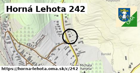 Horná Lehota <span class="supisne">242</span>