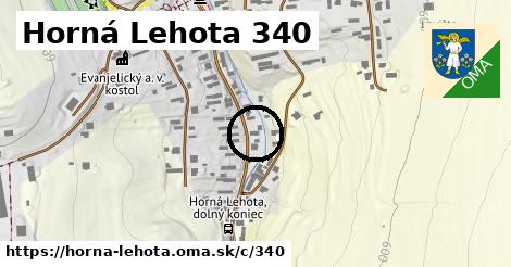 Horná Lehota <span class="supisne">340</span>