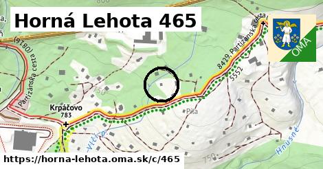 Horná Lehota <span class="supisne">465</span>