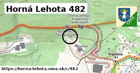 Horná Lehota <span class="supisne">482</span>