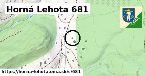 Horná Lehota <span class="supisne">681</span>