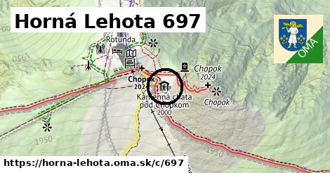 Horná Lehota <span class="supisne">697</span>