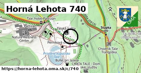 Horná Lehota <span class="supisne">740</span>