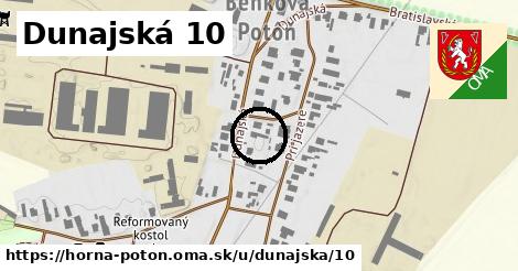 Dunajská 10, Horná Potôň