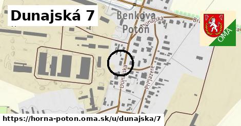 Dunajská 7, Horná Potôň