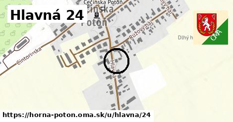 Hlavná 24, Horná Potôň