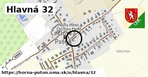 Hlavná 32, Horná Potôň