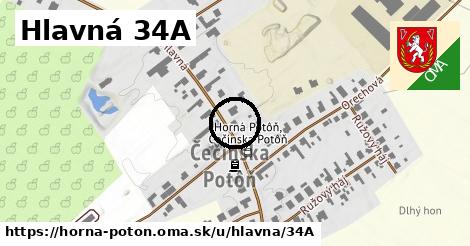 Hlavná 34A, Horná Potôň