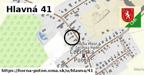 Hlavná 41, Horná Potôň