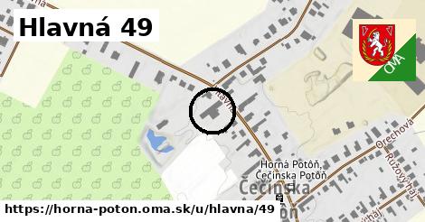 Hlavná 49, Horná Potôň