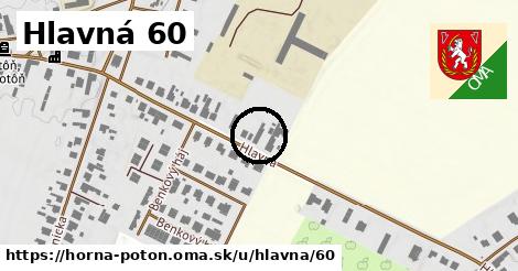 Hlavná 60, Horná Potôň