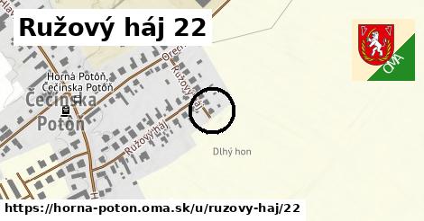 Ružový háj 22, Horná Potôň