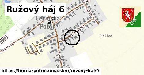 Ružový háj 6, Horná Potôň
