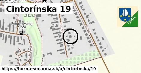 Cintorínska 19, Horná Seč