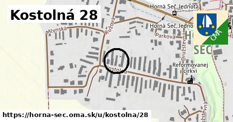 Kostolná 28, Horná Seč