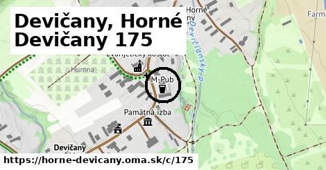 Devičany, Horné Devičany <span class="supisne">175</span>