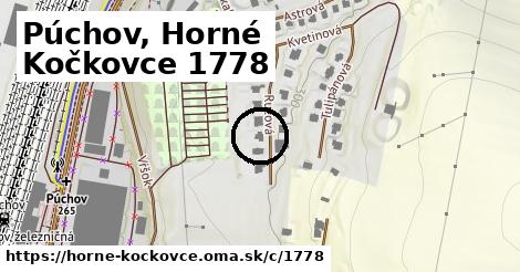 Púchov, Horné Kočkovce <span class="supisne">1778</span>