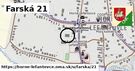 Farská 21, Horné Lefantovce