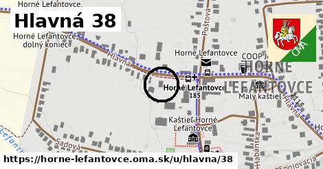 Hlavná 38, Horné Lefantovce