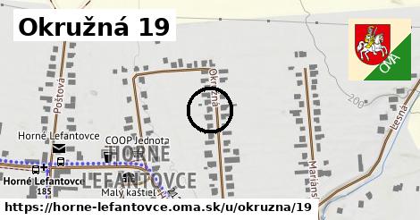 Okružná 19, Horné Lefantovce