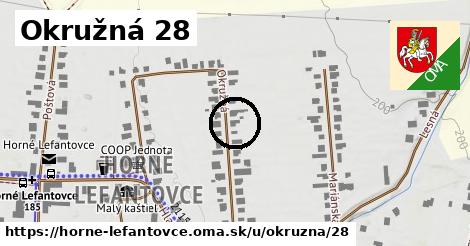 Okružná 28, Horné Lefantovce