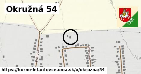 Okružná 54, Horné Lefantovce