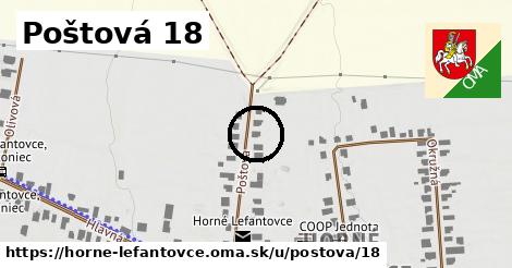 Poštová 18, Horné Lefantovce