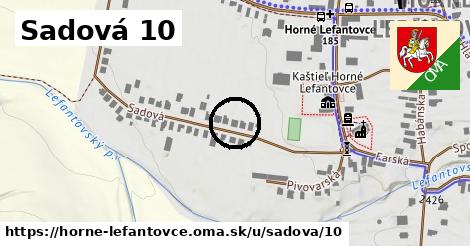 Sadová 10, Horné Lefantovce