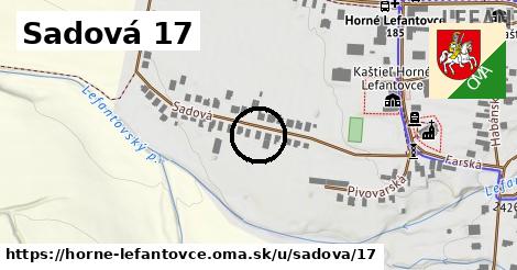 Sadová 17, Horné Lefantovce