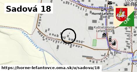 Sadová 18, Horné Lefantovce
