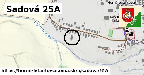 Sadová 25A, Horné Lefantovce
