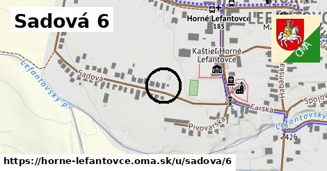 Sadová 6, Horné Lefantovce