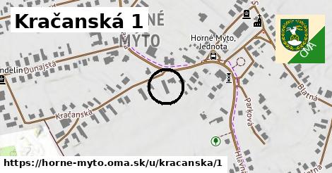 Kračanská 1, Horné Mýto