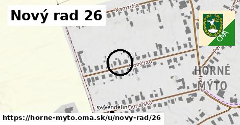 Nový rad 26, Horné Mýto