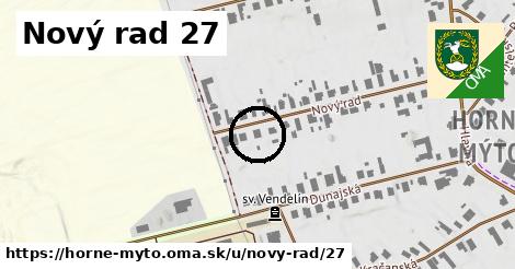 Nový rad 27, Horné Mýto