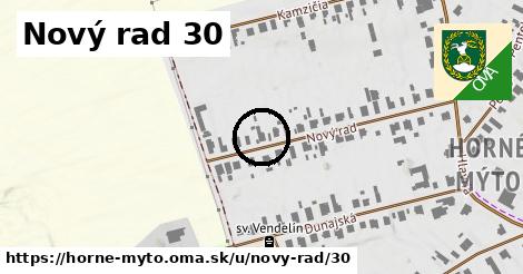 Nový rad 30, Horné Mýto