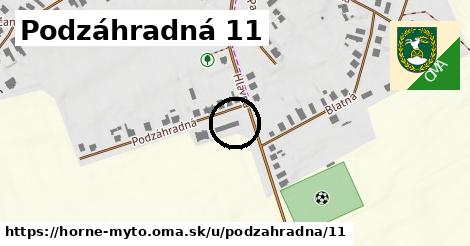 Podzáhradná 11, Horné Mýto