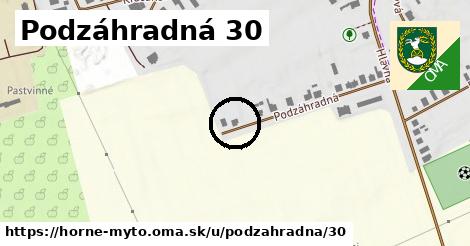 Podzáhradná 30, Horné Mýto