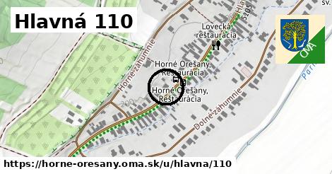 Hlavná 110, Horné Orešany