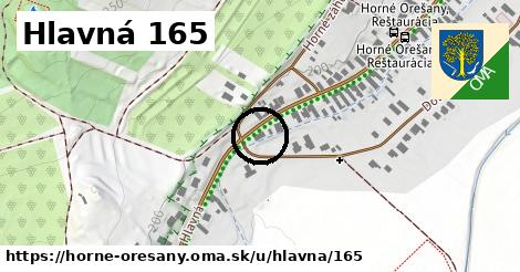 Hlavná 165, Horné Orešany