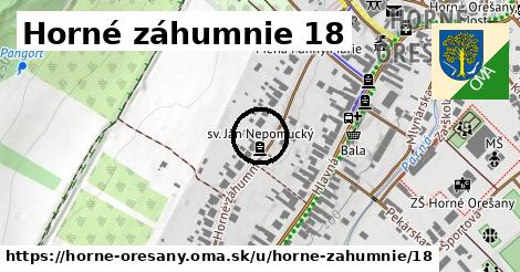 Horné záhumnie 18, Horné Orešany