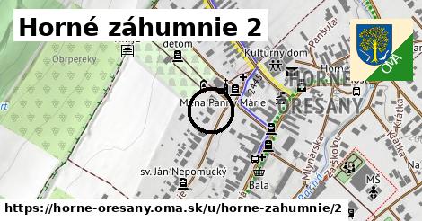 Horné záhumnie 2, Horné Orešany