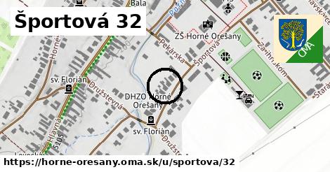 Športová 32, Horné Orešany